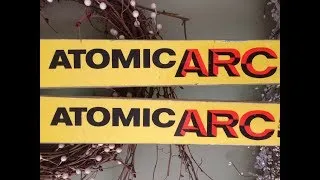 Thumbnail: Vintage Snow Skis For Sale; Atomic ARC Team Bionic RS "Yellow Sleds" 210cm S747