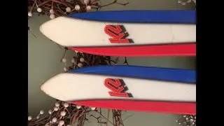 Thumbnail: Vintage Snow Ski For Sale: K2 Three 78 1999 178cm Marker M27 Binding Great Shape