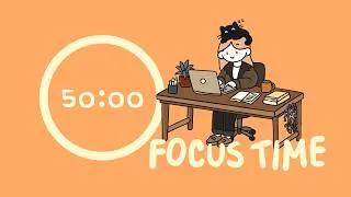 Thumbnail: Cosy Pomodoro Timer 2x50min | lofi music | study with me