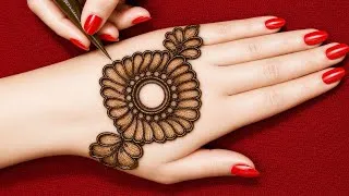 Thumbnail: New simple beautiful fronthand mehndi design | Easy mehndi design | mehndi designs | mehndi