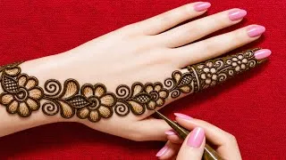 Thumbnail: New simple beautiful fronthand mehndi design | Easy mehndi design | mehndi designs | mehndi