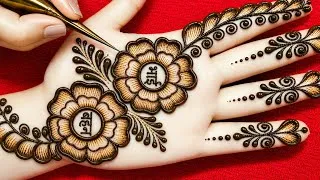 Thumbnail: रक्षाबंधन/Rakhi Special mehndi design | Easy mehndi design | mehndi designs | mehndi