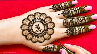 Thumbnail: रक्षाबंधन/Rakhi Special mehndi design | Easy mehndi design | mehndi designs | mehndi