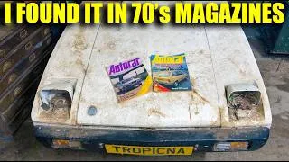 Thumbnail: Vintage Reviews Of My 70's One Off Electric Prototype car In Old Magazines! - Electraction Tropicana