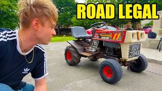 Thumbnail: First Drive Of My Road Legal Vintage Lawnmower