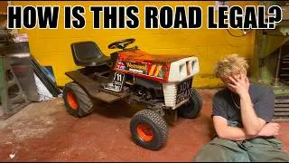 Thumbnail: I BOUGHT A ROAD LEGAL RIDE ON LAWN MOWER