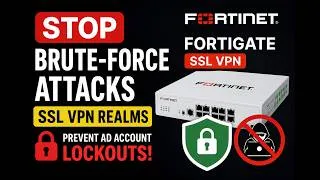 Thumbnail: FortiGate SSL VPN Realms: Prevent AD Account Lockouts & Stop Brute-Force Attacks