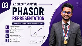 Thumbnail: Phasor Representation Explained | AC Circuit Analysis | Phasor Diagram Tutorial