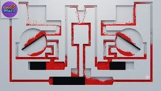 Thumbnail: Satisfying Particle Physics Simulation 😍 | Perfect Fluid Mixing #4