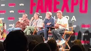 Thumbnail: The Hobbits taste test potato chips at Fan Expo Canada 2026 - Sean Astin with the line of the night!