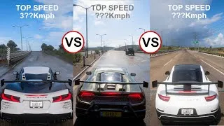 Thumbnail: Corvette Stingray Vs Lamborghini Huracan Vs Porsche 911 #ForzaHorizon5