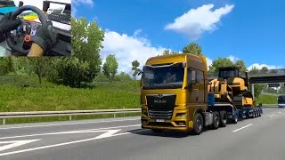 Thumbnail: Heavy Cargo Haul In Germany: Euro Truck Simulator 2 Logitech G29 Steering Wheel Gameplay #ETS2