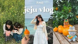 Thumbnail: 🍊🌿 a spring trip to jeju // aesthetic cafes, canola fields, ocean views, snoopy garden & slow days