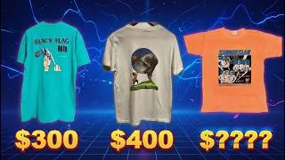 Thumbnail: These are some steals!  Midcheck: 10 Cool Vintage T-shirt Sales On ebay