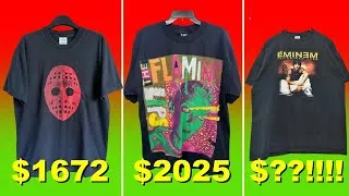 Thumbnail: Record Breaking T-shirt Sale! Heat Check: Highest Selling Vintage T-shirts On ebay