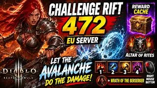 Thumbnail: Diablo 3 Challenge Rift 472 Guide (EU) | Easy Barbarian Clear & Cache Reward