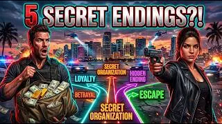 Thumbnail: What If GTA 6 Has 5 Secret Endings 😱 Every Hidden Ending Explained!
