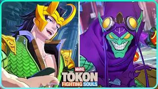 Thumbnail: All Loki Unique Interactions & Hero Specific Eliminations Marvel Tokon