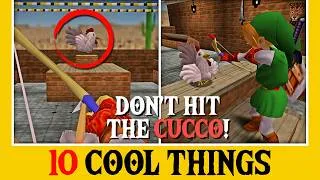 Thumbnail: A Cucco in the Shooting Gallery! - 10 Cool Things About Zelda: Ocarina of Time
