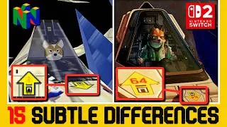 Thumbnail: 15 Cool Details and Subtle Differences between Star Fox for Switch 2 and Star Fox 64