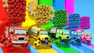Thumbnail: Sing a BINGO song in Indonesian - Learning colors in Indonesian - Baby Nursery Rhymes & Kids Songs