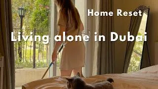 Thumbnail: Sunday Reset Routine | Slow Morning, Cleaning & Groceries | Living Alone in Dubai