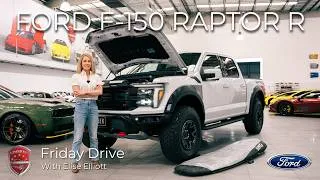 Thumbnail: The Rampaging Ford F-150 Raptor R! - Friday Drive With Elise Elliot