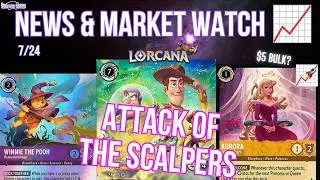 Thumbnail: Lorcana Isn't Just A Game Anymore (Lorcana MARKET WATCH & NEWS) - Ep. 239 7/24