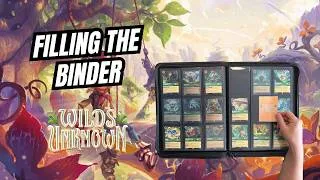 Thumbnail: FILLING THE BINDER! Completing Disney Lorcana: Wilds Unknown!