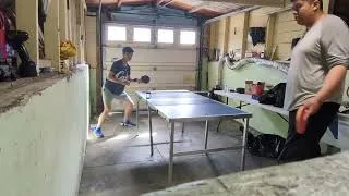 Thumbnail: Table Tennis Garage Play (Part 5 - Game and Match, this video was not so done, it's alright though)