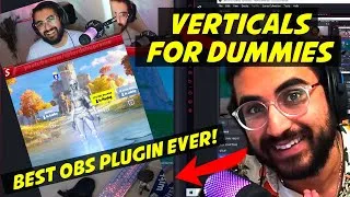 Thumbnail: BRAND NEW OBS PLUGIN! 📸 VERTICALS FOR DUMMIES! 🤓