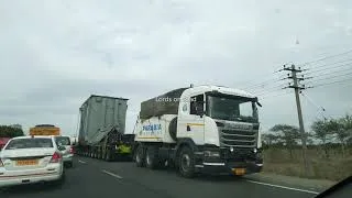 Thumbnail: Scania trucks | heavy transport | over sized transformer
