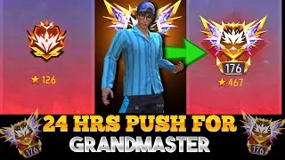 Thumbnail: Pushing CS Rank Grandmaster in 24 Hrs. 💀 || Cs rank push tips and tricks || Season 25 #freefire