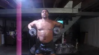 Thumbnail: WORKING THE DUMBBELLS