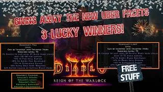 Thumbnail: Giving away New Uber Jewels to Subscribers! Congrats to all the Winners! Diablo 2 Resurrected D2R