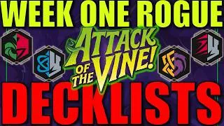 Thumbnail: DAY ONE ROGUE DECKLISTS FOR ATTACK OF THE VINE! | Post Rotation decks by RMB of @TeamMaelstrom
