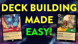 Thumbnail: BUILD BETTER LORCANA DECKS! | Disney Lorcana 101 Foundational Deck Building Advice