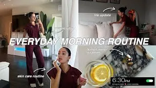 Thumbnail: EVERYDAY MORNING ROUTINE AS A REGISTERED NURSE // 0630am routine, daily vitamins, skin care, & more!