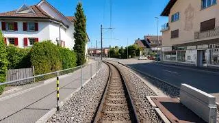 Thumbnail: ★ 4K 🇨🇭 Zürich Stadelhofen - Esslingen cab ride, Switzerland [07.2026] Forch railway