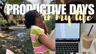 Thumbnail: WEEKLY VLOG : productive days in my life, resetting after finals, volunteering & more