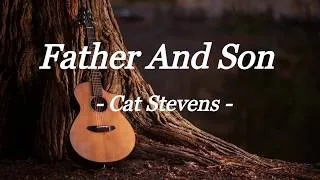 Thumbnail: FATHER AND SON | CAT STEVENS | LYRIC VIDEO | PRINCESS ERICA VLOGS AND MUSIC