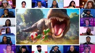 Thumbnail: T-REX ATTACK! - The Super Mario Galaxy Movie (2026)  #reactionmashup