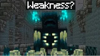 Thumbnail: How to kill warden very easy way || weakness of warden in minecraft