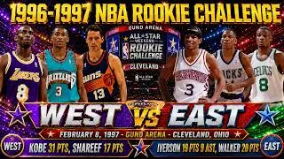Thumbnail: 1997 NBA Rookie Challenge🔥Kobe 31 PTS vs Iverson Before They Became Legends! | Full Game