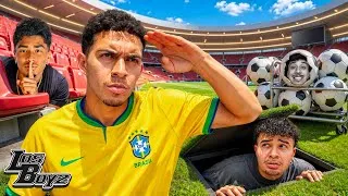 Thumbnail: LOS BOYZ HIDE & SEEK IN A FOOTBALL STADIUM!!!
