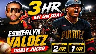Thumbnail: 🚨 ¡NADIE LO PUDO DETENER! 😱💣 Esmerlyn Valdez PEGA 3 JONRONES EN UN SOLO DÍA 🔥⚾