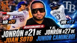 Thumbnail: 🚨 ¡JUAN SOTO NO PARA! 😳💣 HR #21… ¡Y LO DE JUNIOR CAMINERO YA ES UNA LOCURA! 🔥⚾