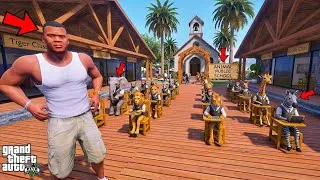 Thumbnail: Franklin Change House to Animal Public SCHOOL in GTA 5 