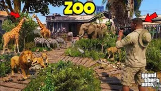 Thumbnail: Franklin Transforms His Old House to ZOO in GTA 5 