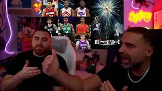 Thumbnail: LosPollosTV and Wad react to CRAZY NBA Offseason Trades + talk about first time watching Death Note!